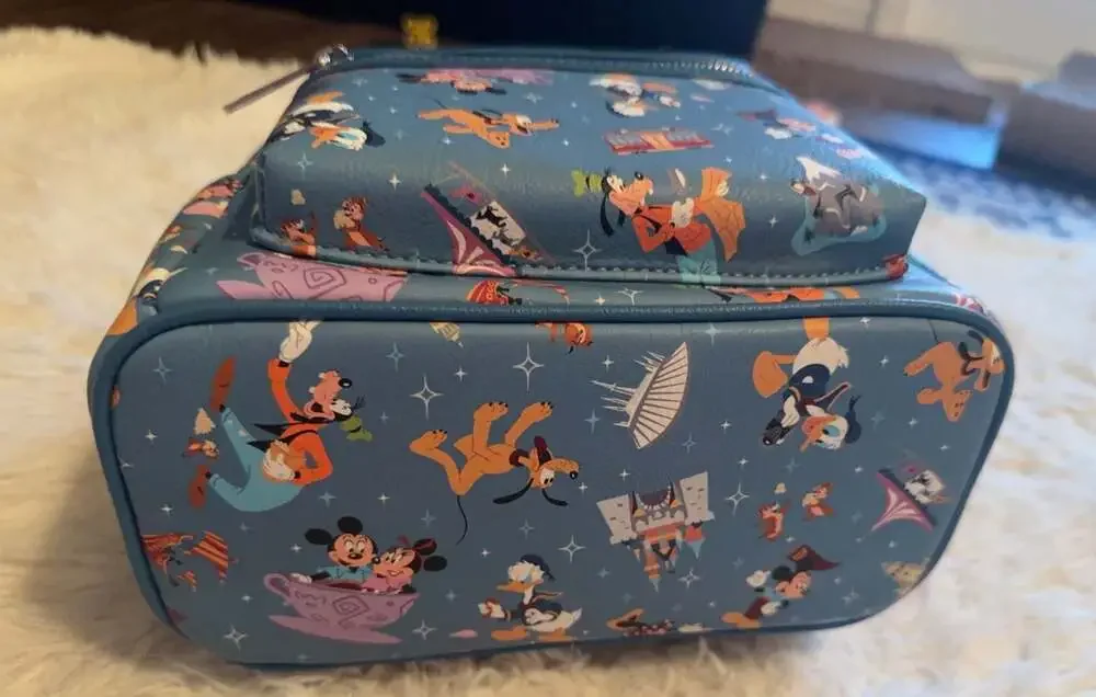 Loungefly Disney Parks Mickey and Friends All-Over Print‎ Mini Backpack